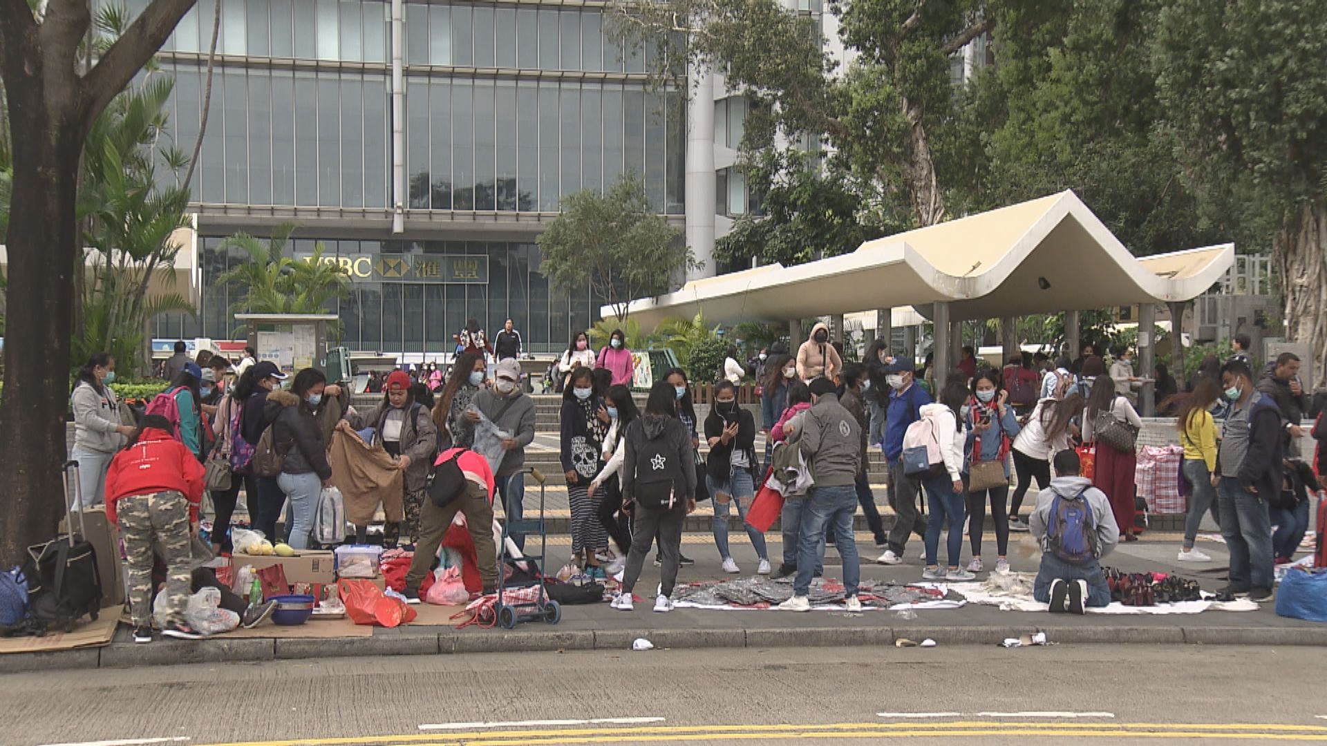 多個部門明起到各區呼籲外傭遵守社交距離措施