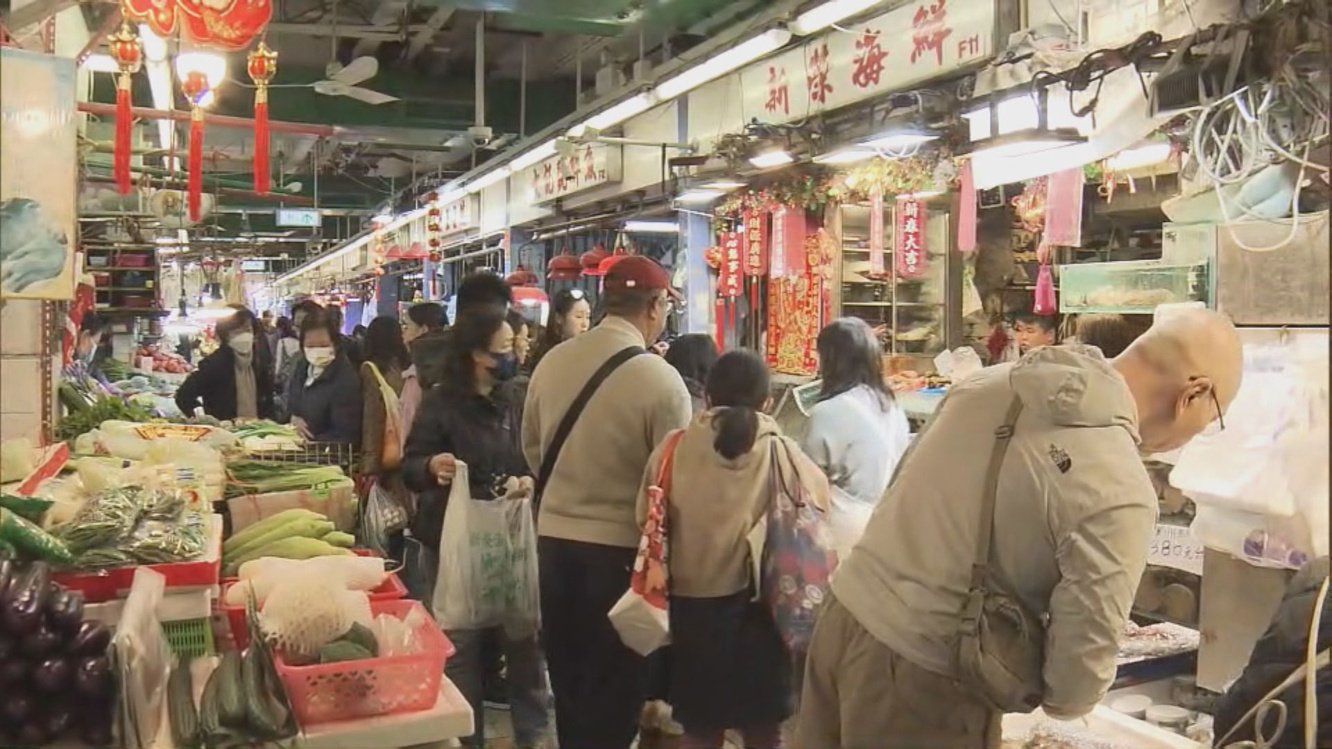 市民準備除夕團年飯　酒樓指訂座較去年多約一成