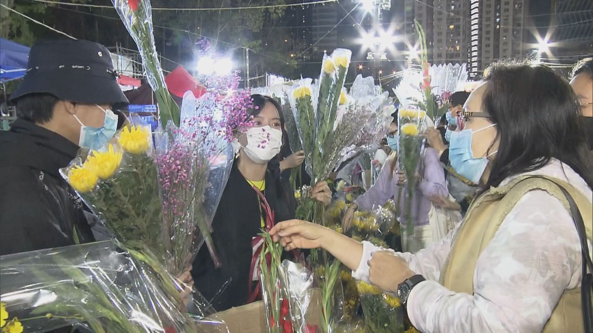 年宵花市午夜結束　有檔主稱生意增長三成