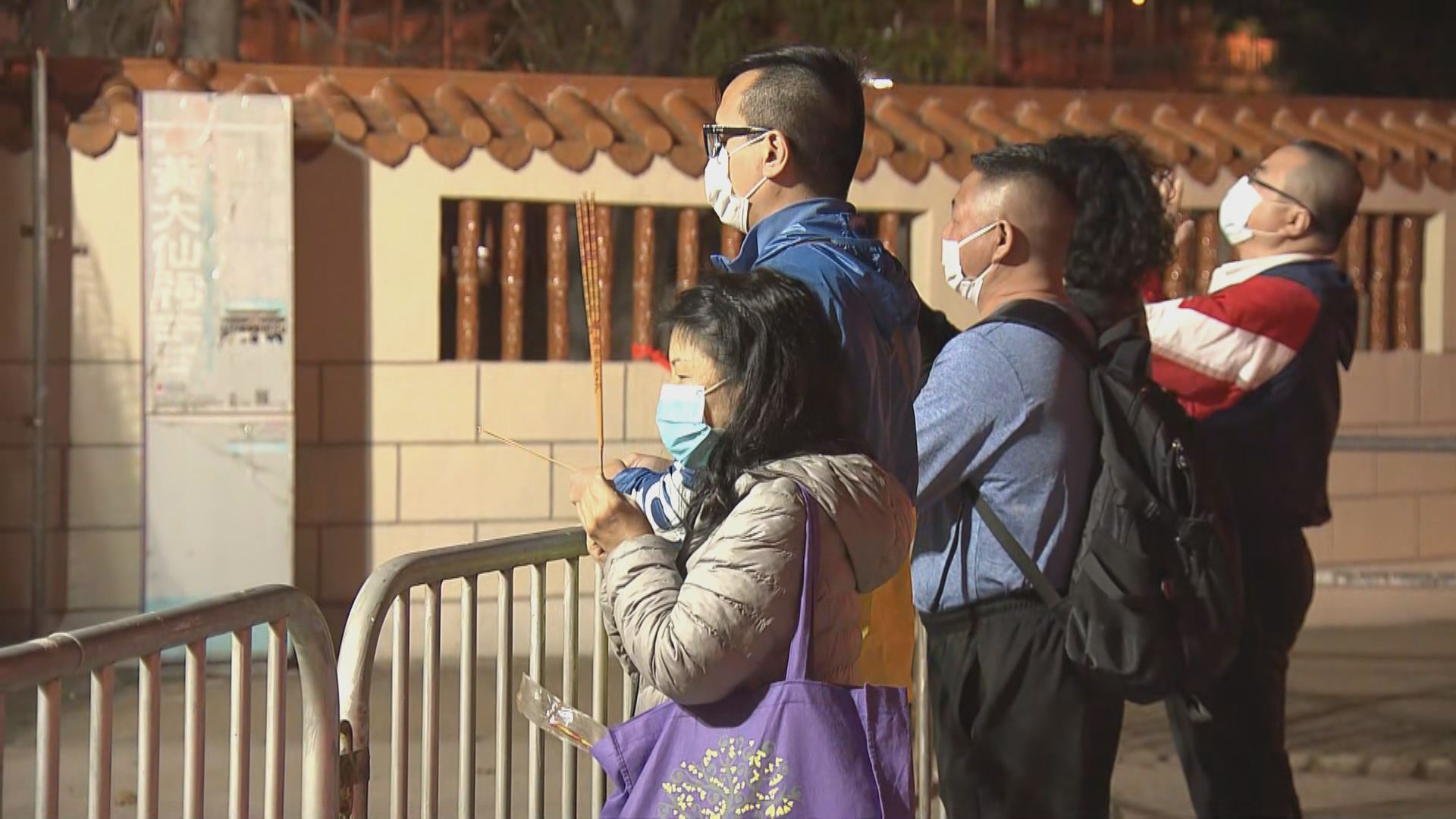 黃大仙祠首次年三十晚不開放上頭炷香　有市民感可惜