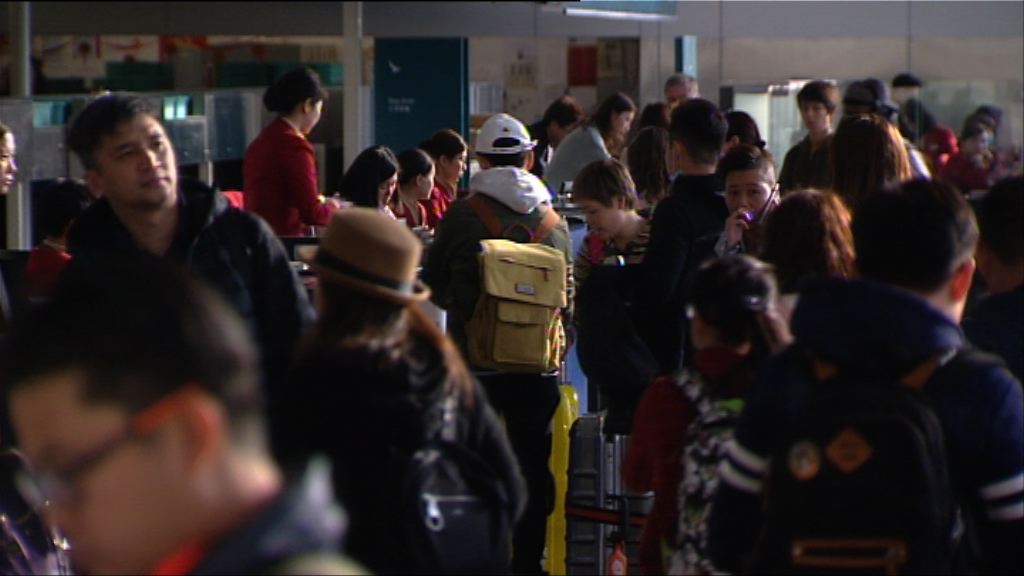 農曆年假大批市民外遊度歲