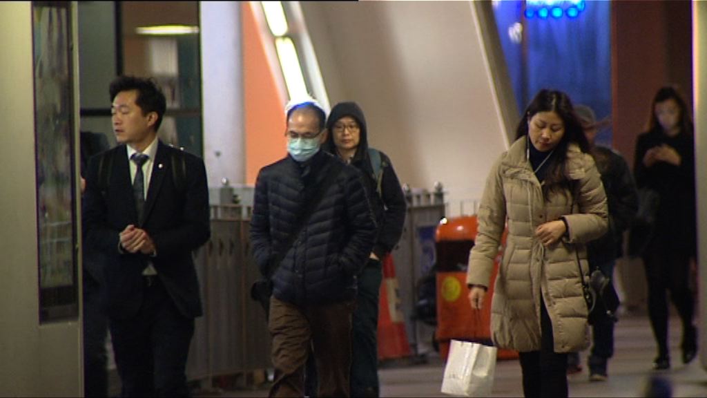 天文台料寒冷天氣將持續至下周初