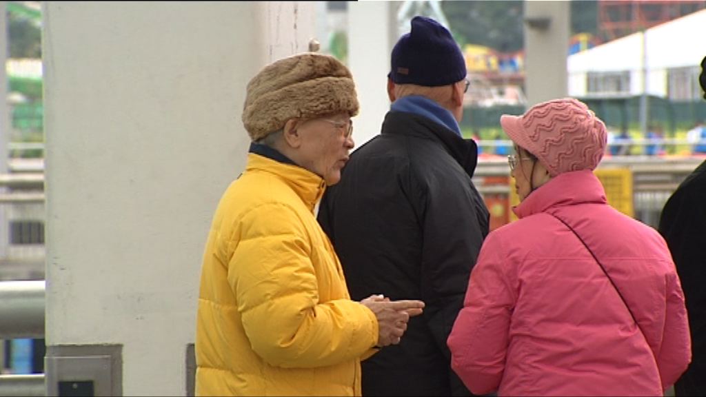 天文台錄12度低溫　料寒冷天氣持續數天