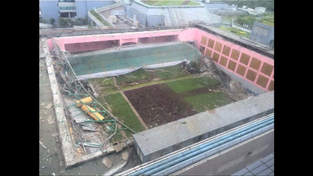 城大陳大河樓塌天花最少三人傷