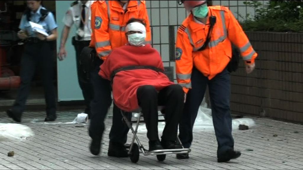 城大有天花倒塌三傷　據了解傷者是工人