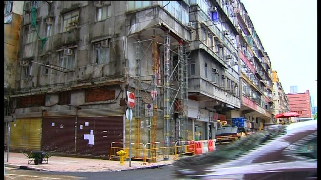 紅磡倒塌露台唐樓仍未解封