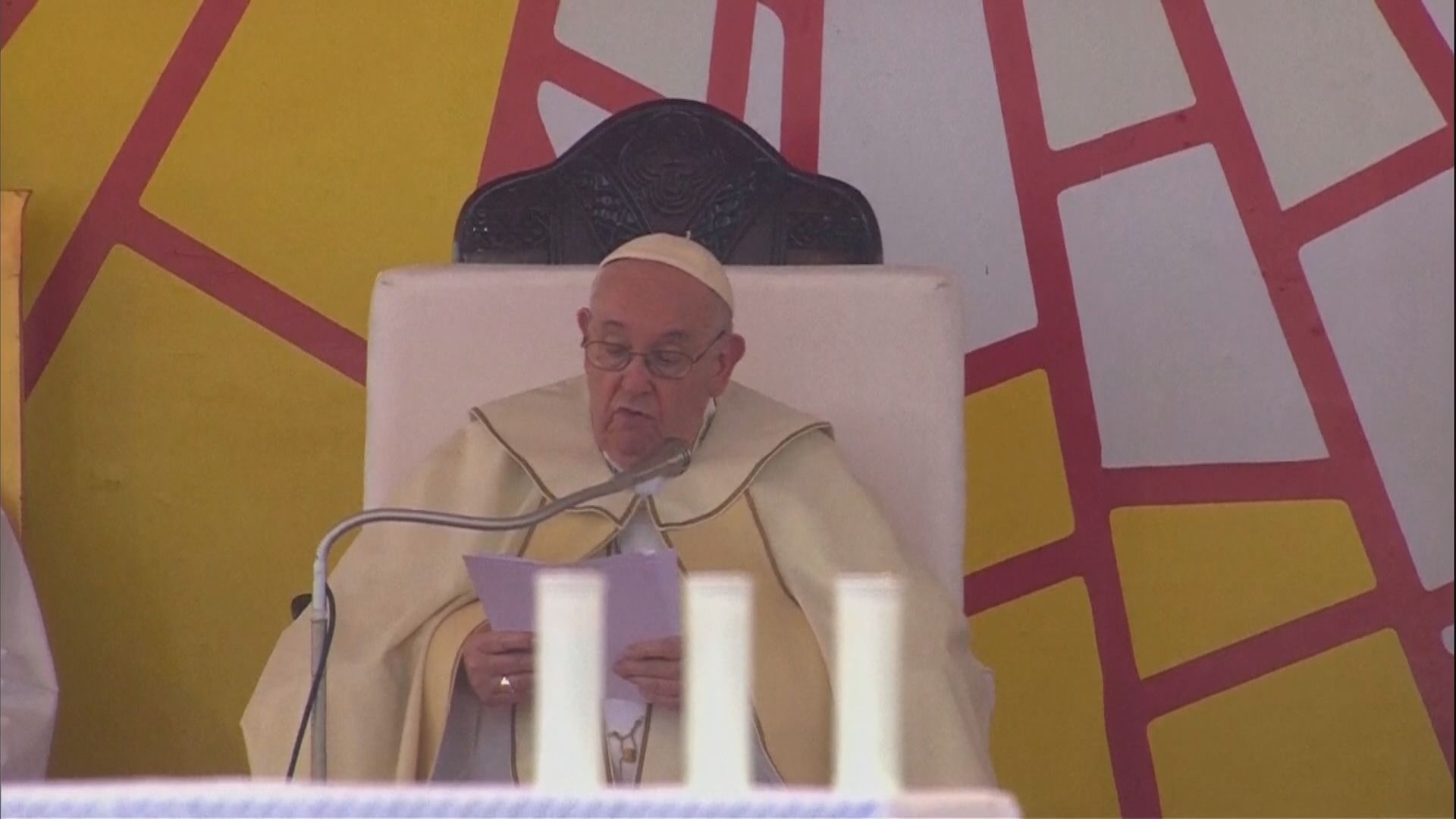 訪問剛果民主共和國第二天　教宗主持彌撒吸引大批信眾