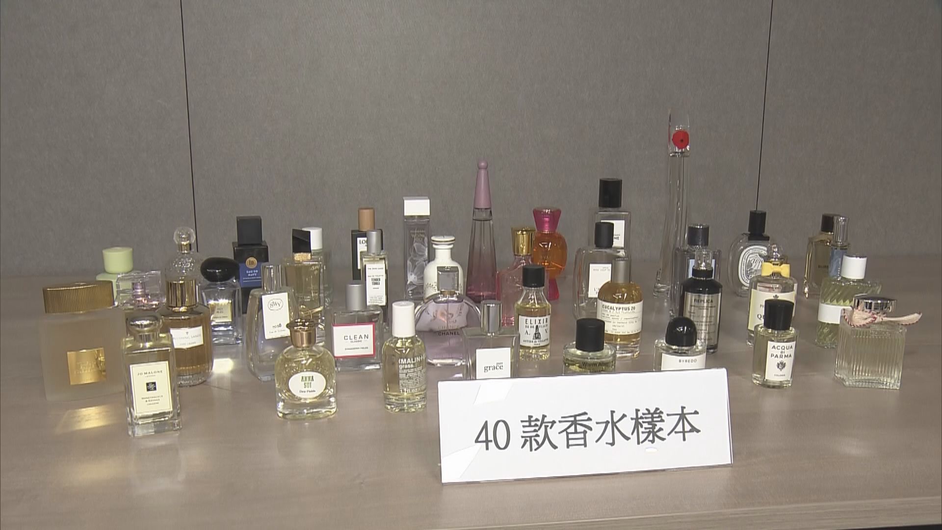 消委會測試40款香水　一樣本檢出塑化劑　三款含多達10種香料致敏物質