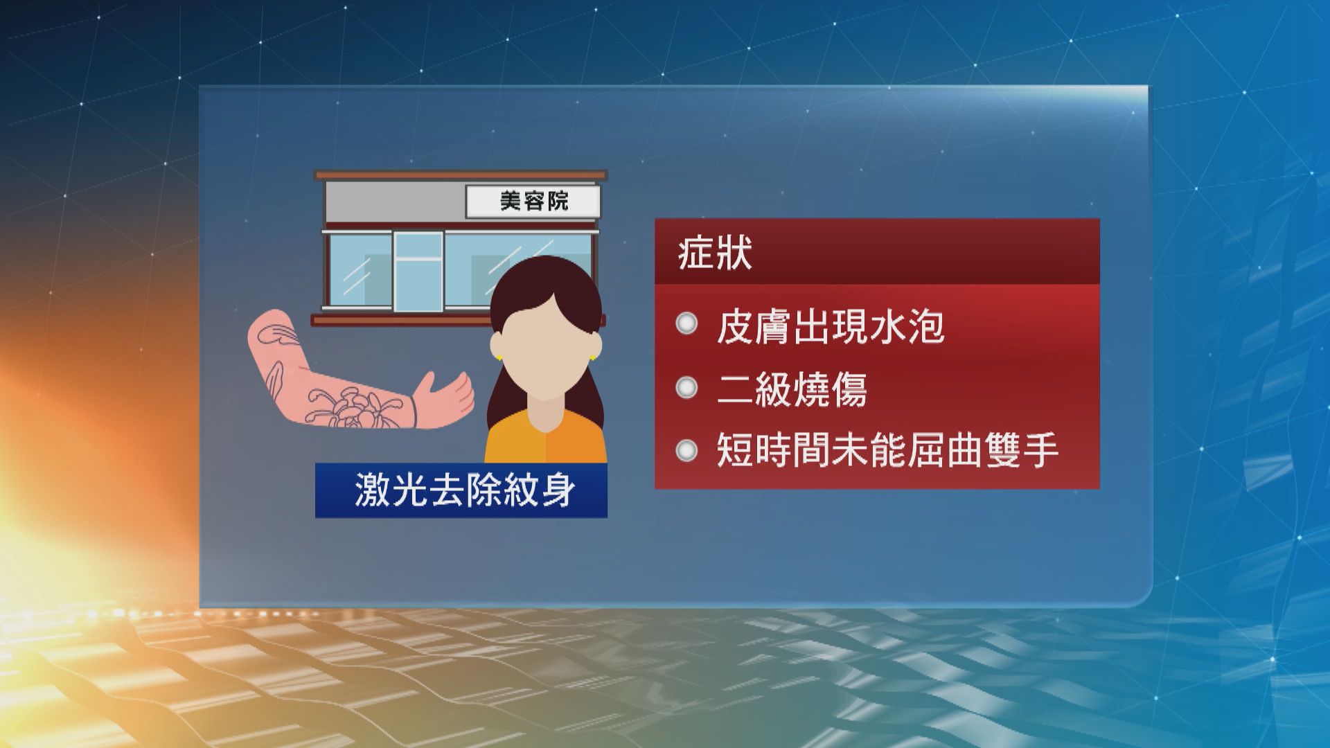 消委會接獲紋身及紋眉等投訴增逾8成 有投訴人激光除紋身導致二級燒傷