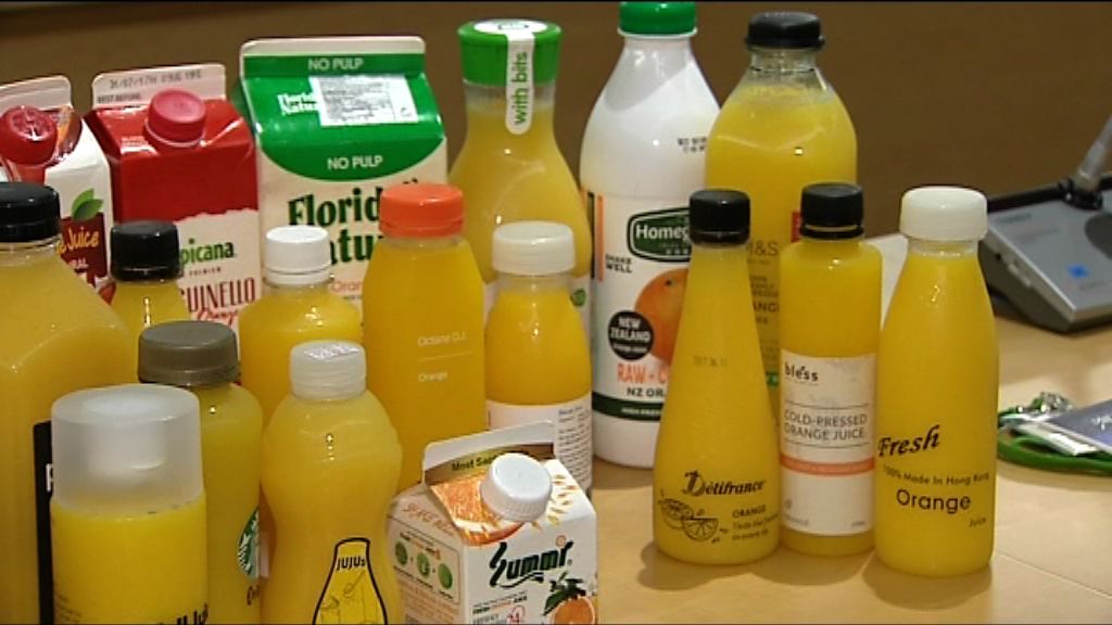 兩款果汁棒曲霉素超標已下架