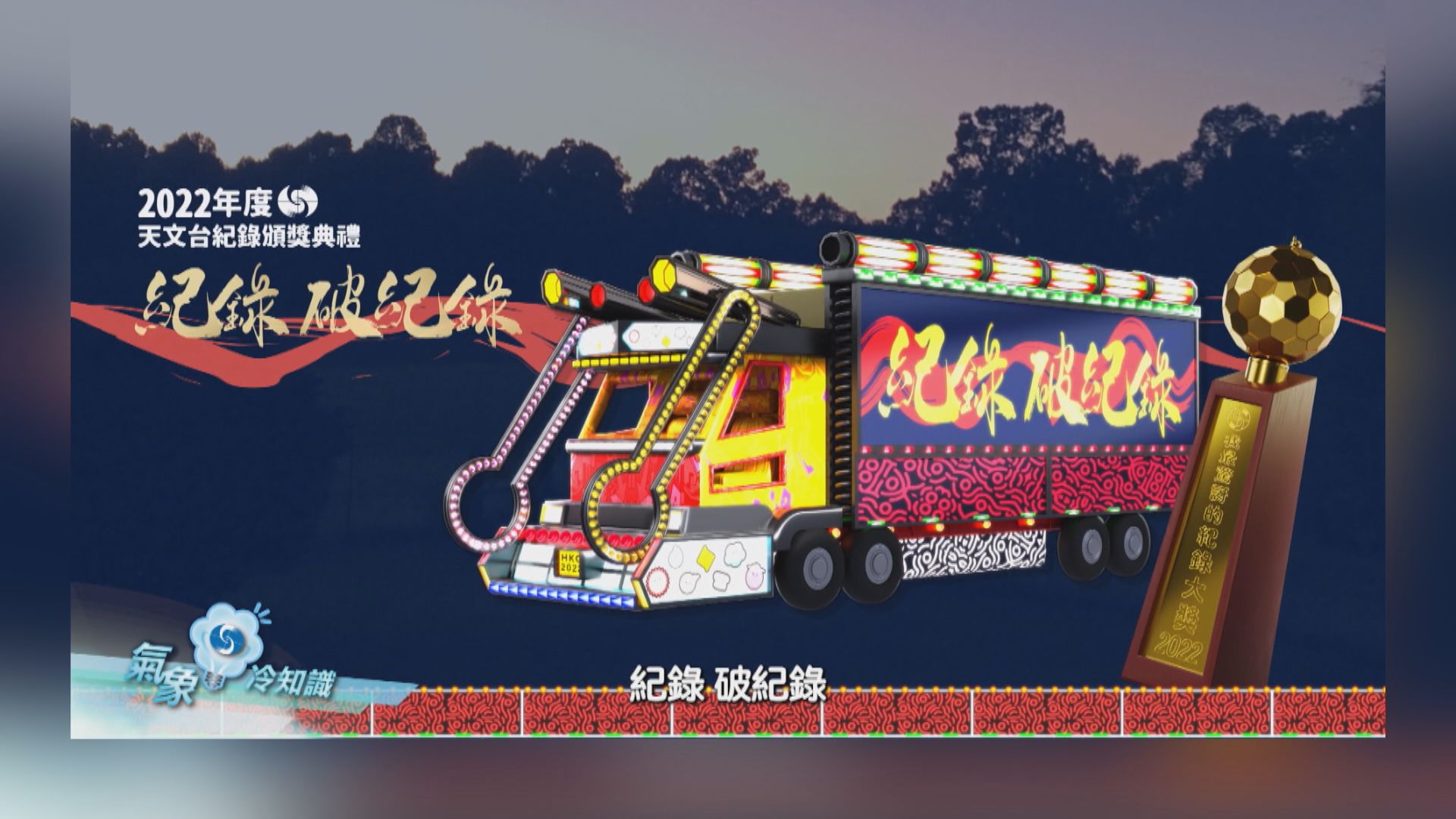 【氣象冷知識】2022天文台紀錄頒獎典禮｜紀錄 破紀錄