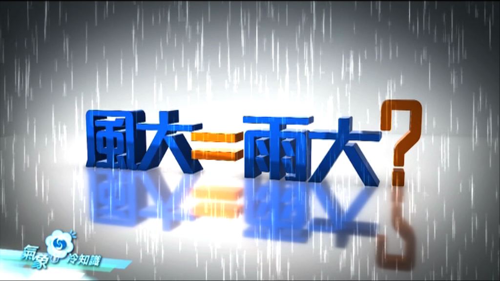 【氣象冷知識】天鴿特輯　風大＝雨大？