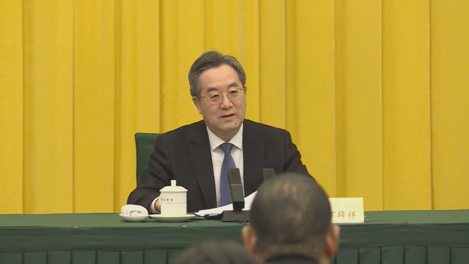 全國兩會｜丁薛祥讚林建岳對文化影視業作很多貢獻　《建國大業》等電影對兩地交流融合起重要作用