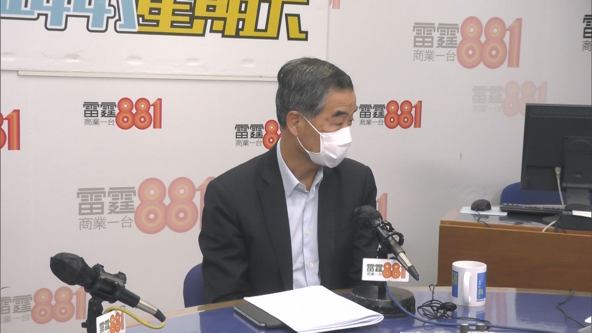 梁振英：等待與內地通關是守株待兔　不怕隔離到內地發掘機遇