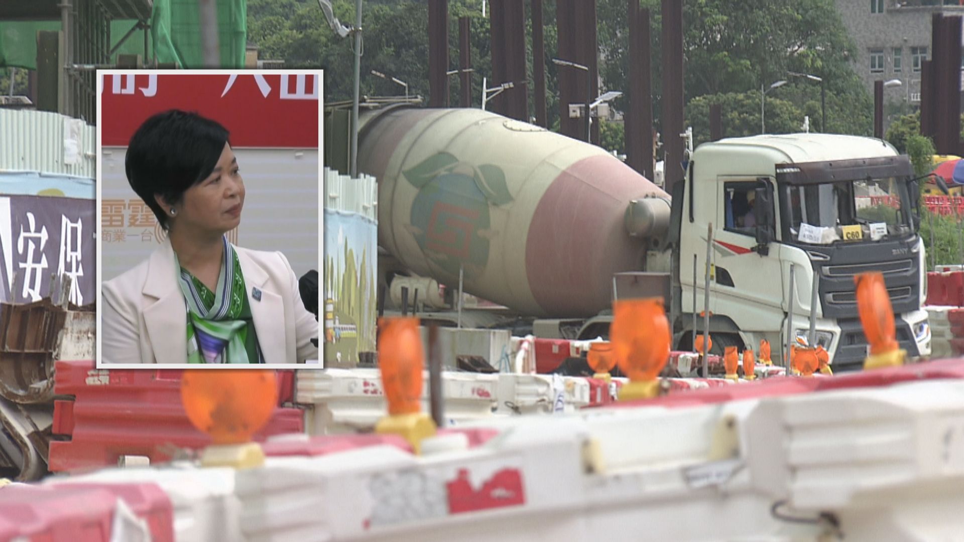 東涌公營房屋再發現混凝土測試未達標　何永賢︰攪拌未勻令石屎樣本有差異