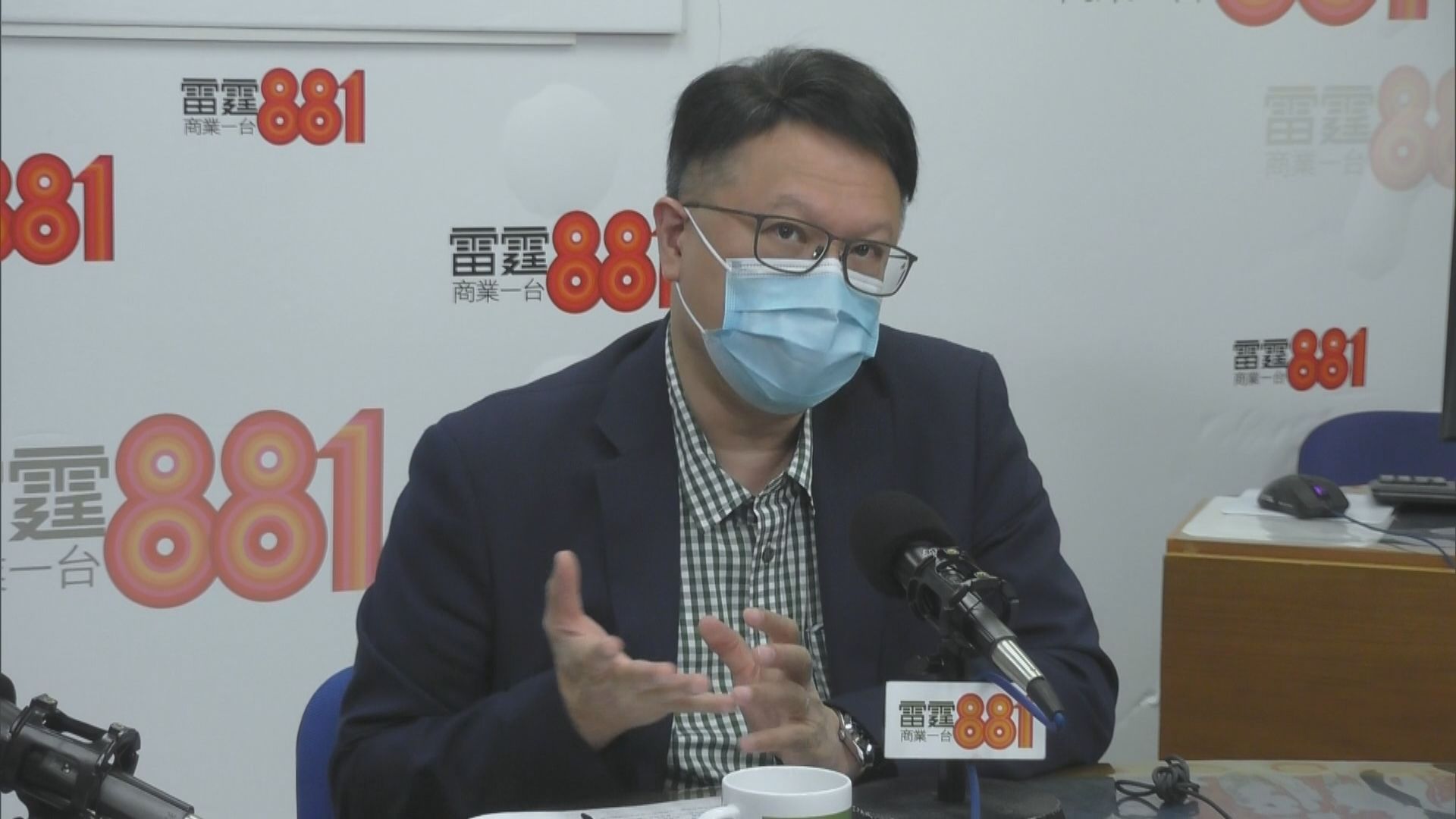 許樹昌：若無異常社區爆發　下月可逐步放寬社交限制