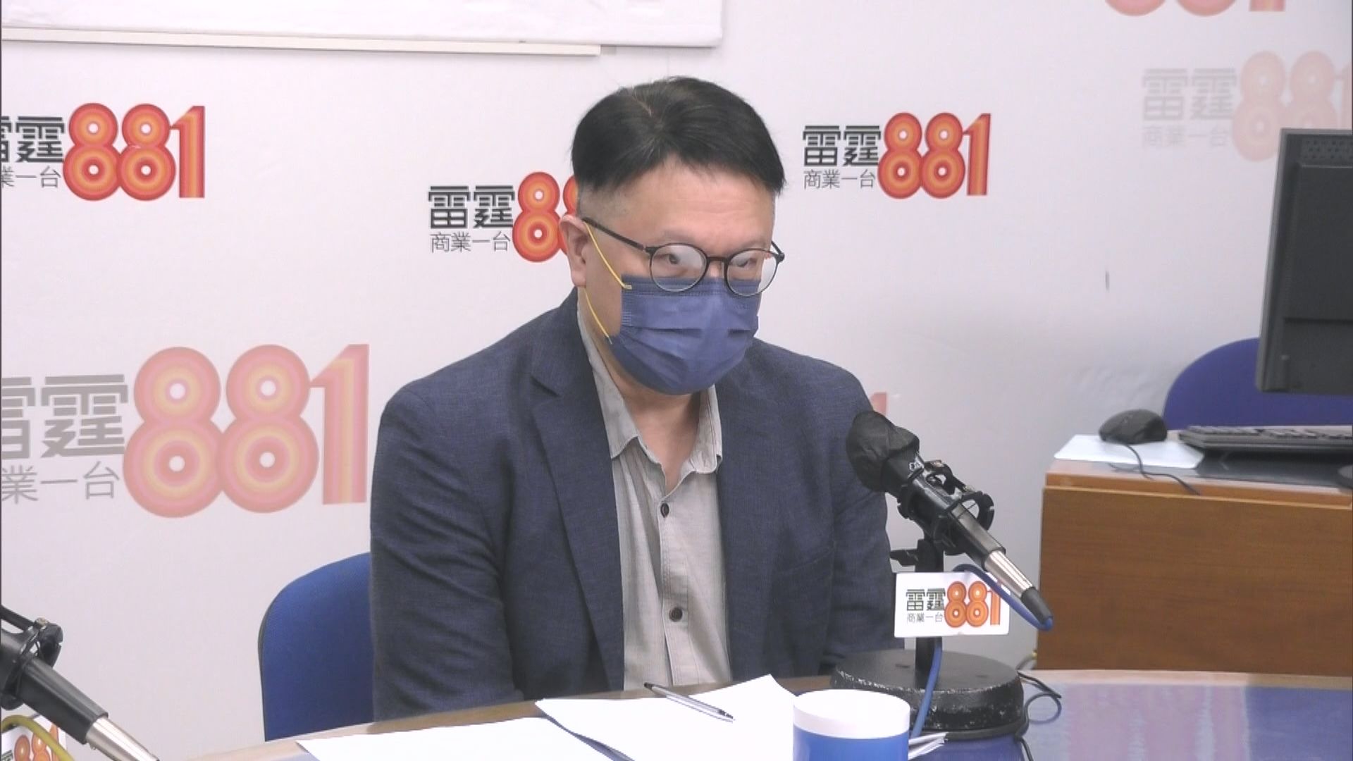 許樹昌指疫情現處於高水平　籲市民避免參與大型活動