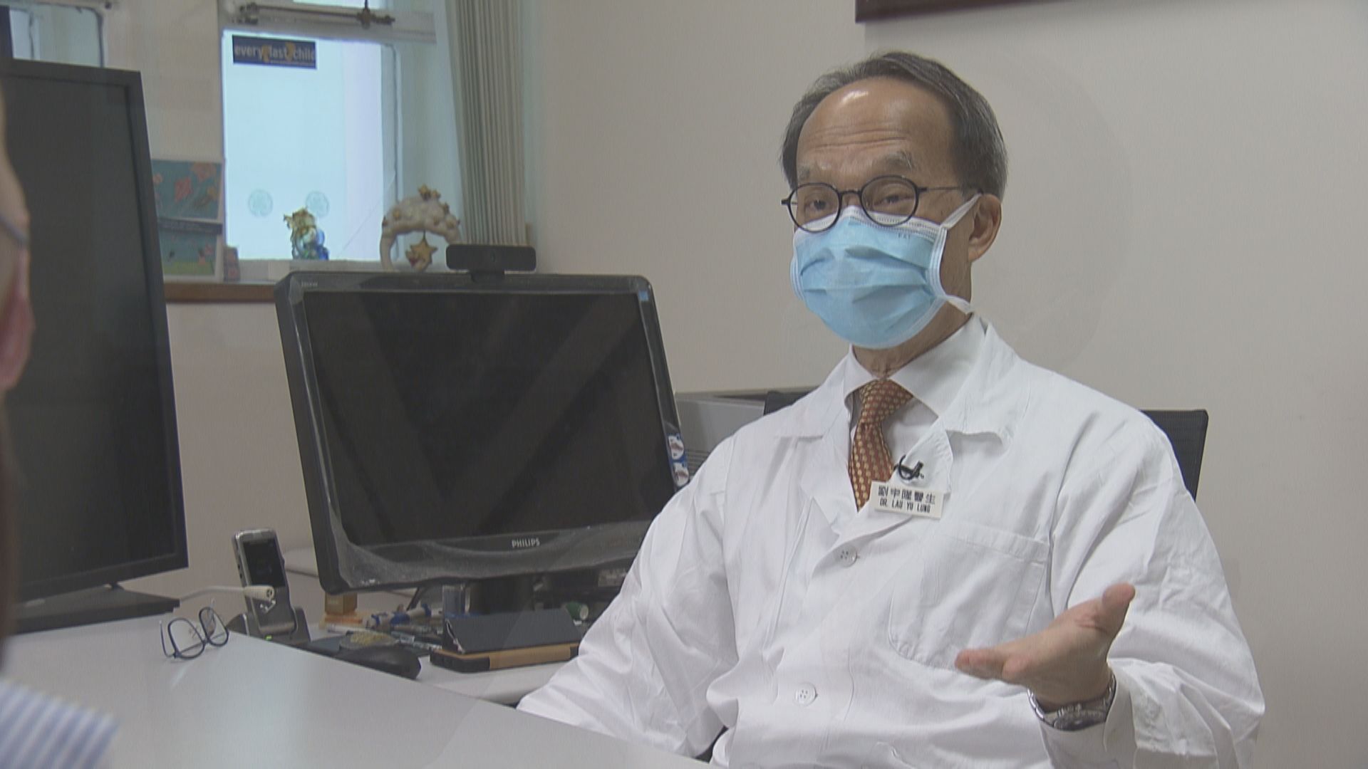 劉宇隆指有必要維持學童上學前快測措施