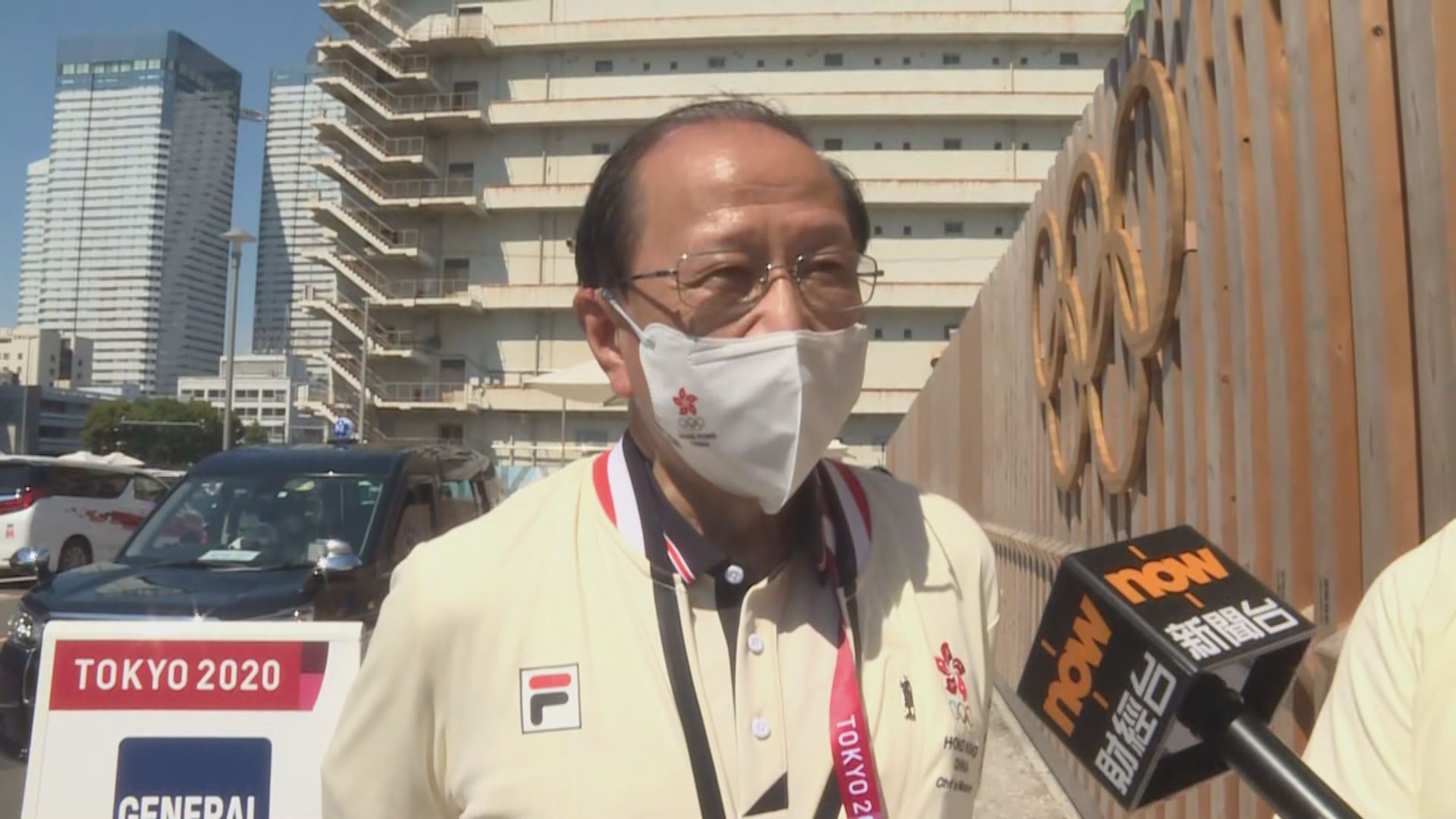 貝鈞奇：伍家朗球衣合規　盼外界勿影響運動員應戰狀態