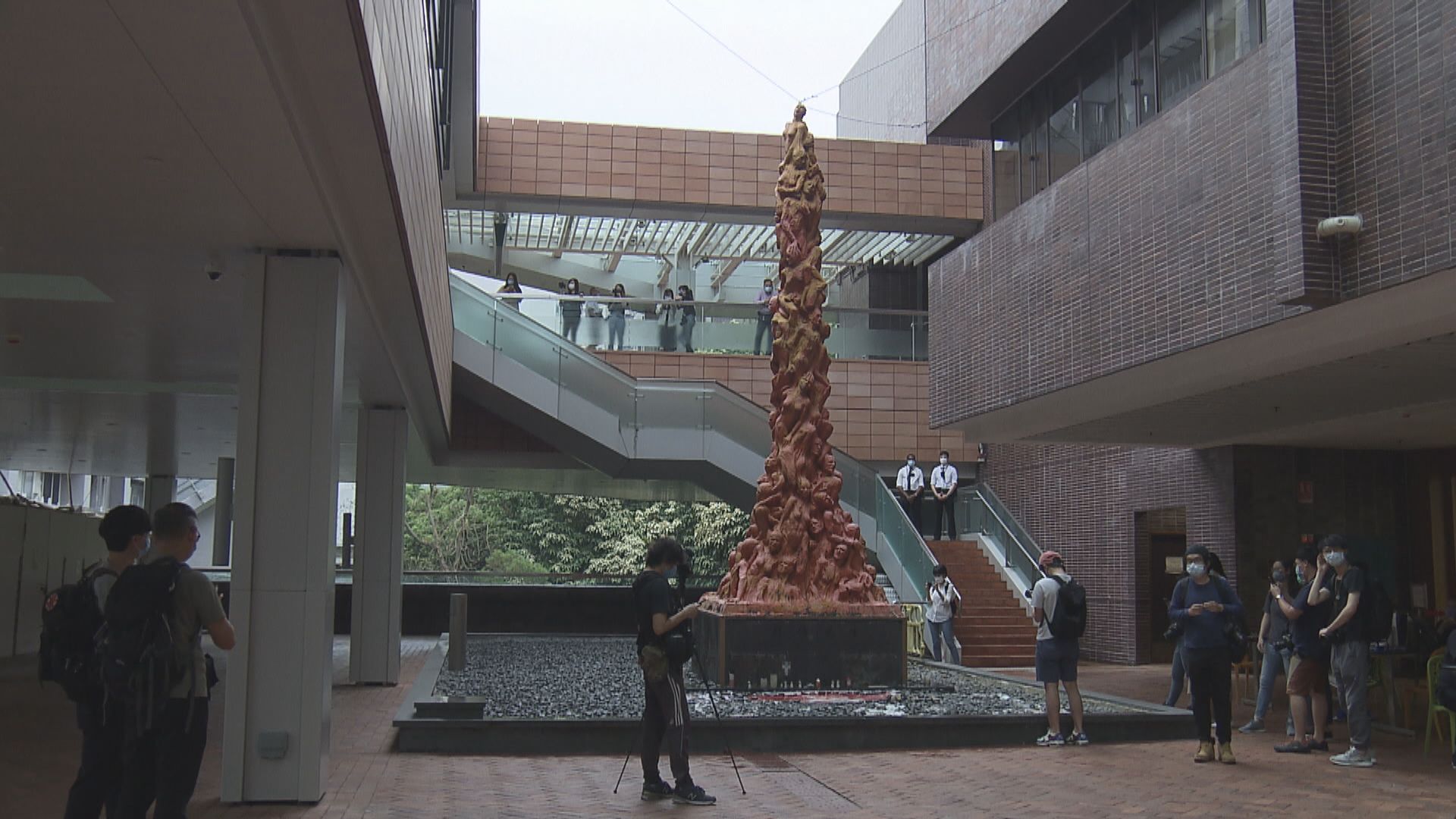 警方國安處檢取「國殤之柱」　強烈譴責組織抹黑行動