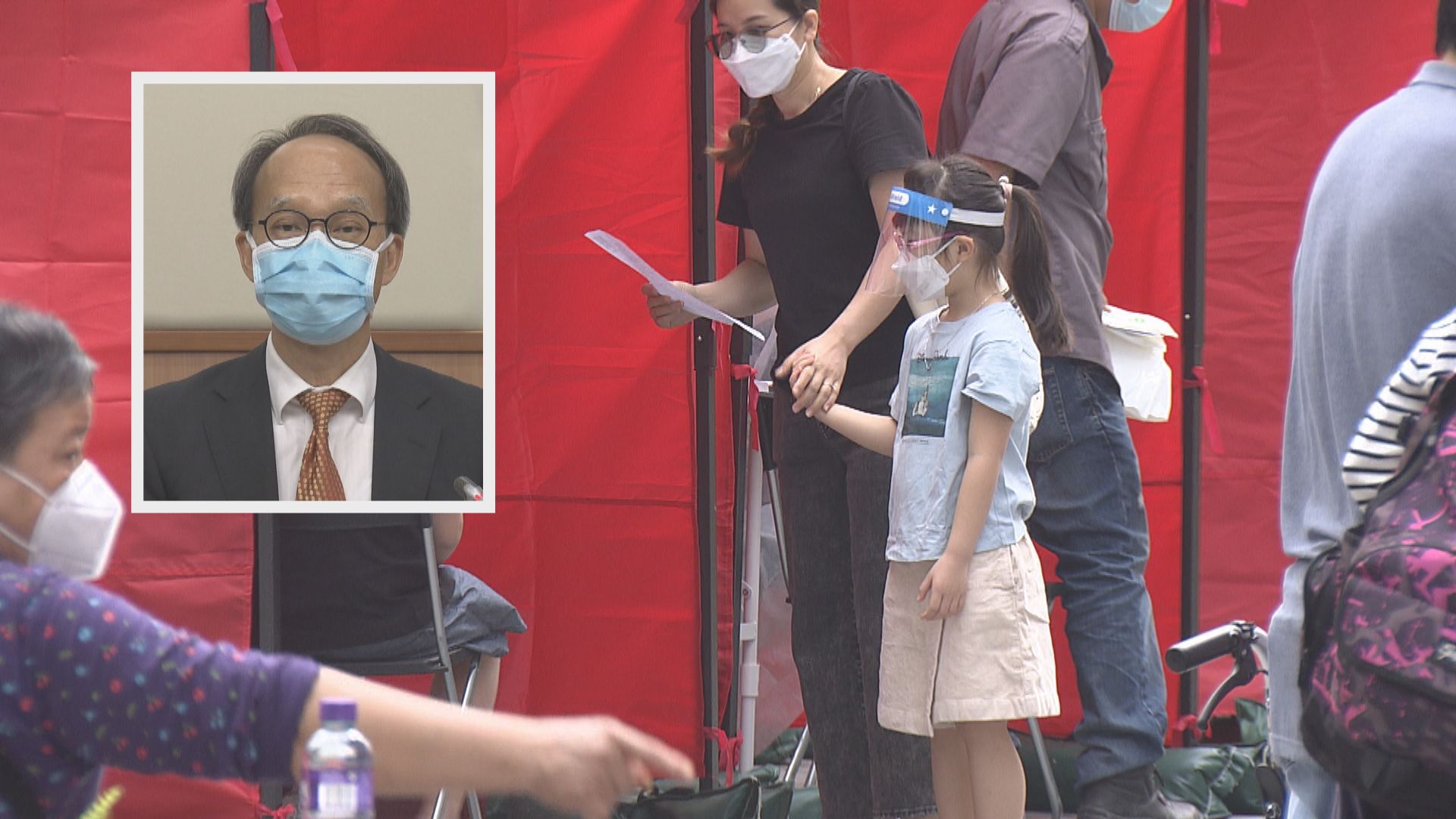 劉宇隆冀醫護解說釋除家長帶子女打針的疑慮