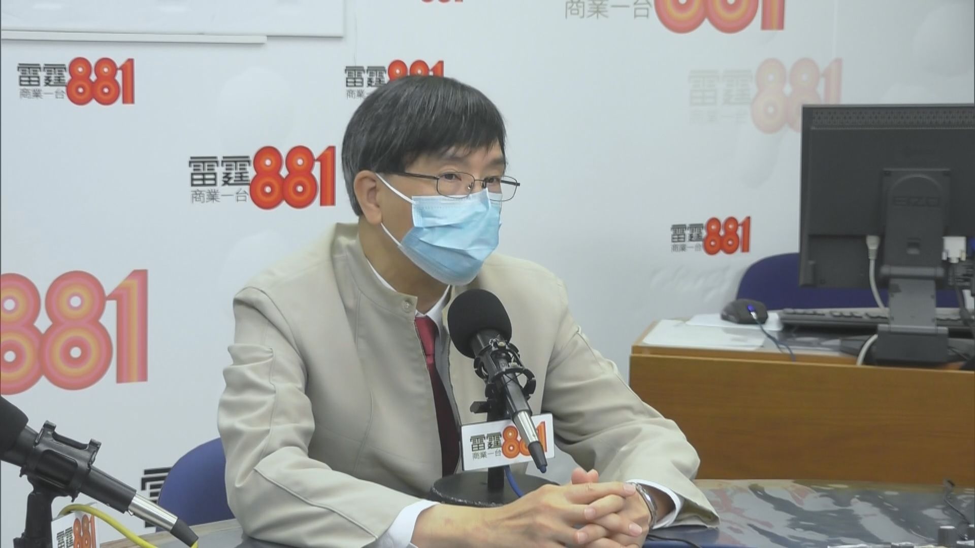 袁國勇：港不能自滿　應增加檢測數量