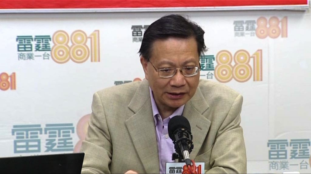 張炳良：鐵路工程問題非全部上報 