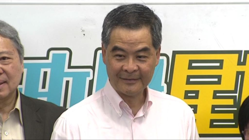 梁振英：不介意泛民要求換特首