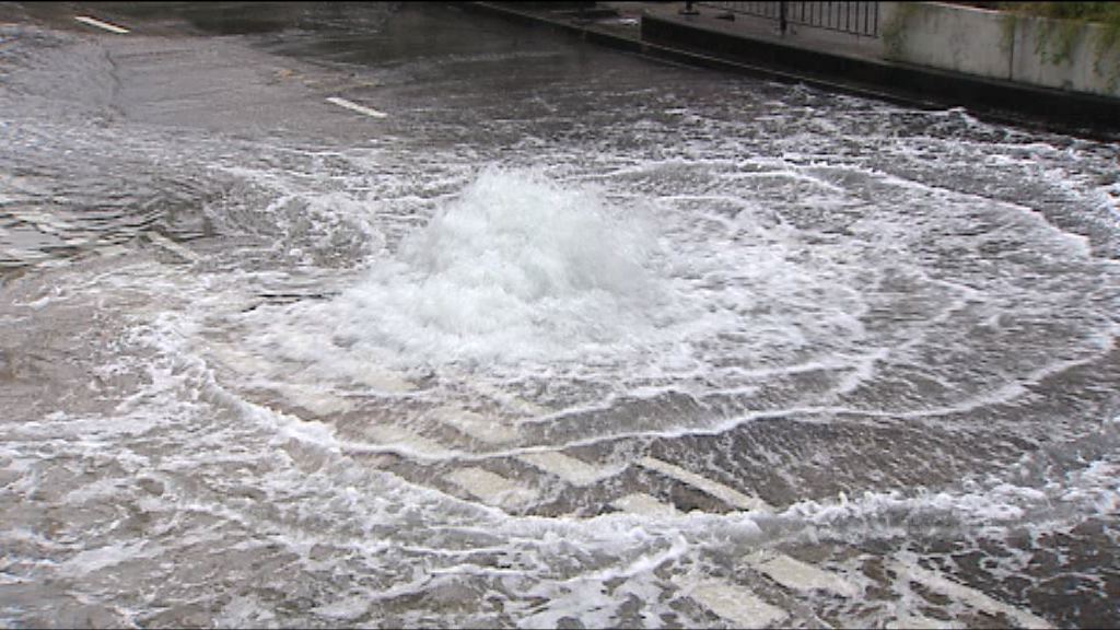 水務署指修水管工程難度高影響進度