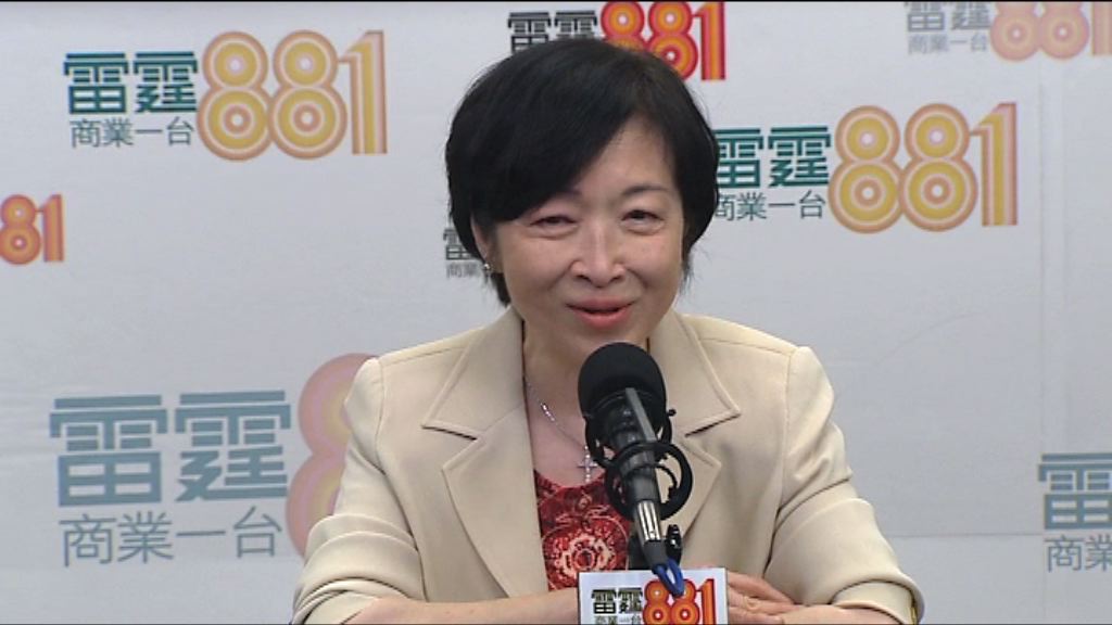 羅范椒芬指本港創科發展滯後