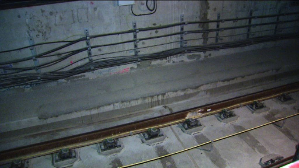 田北辰建議拆除沙中綫紅磡站月台混凝土檢查