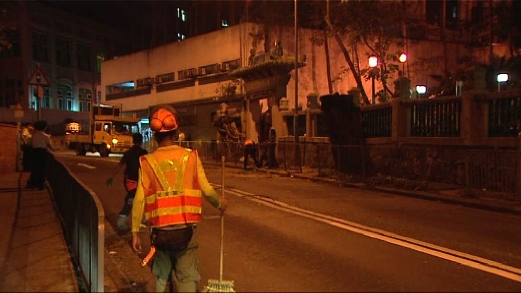 樹木辦：榕樹倒塌風險高需即時移除