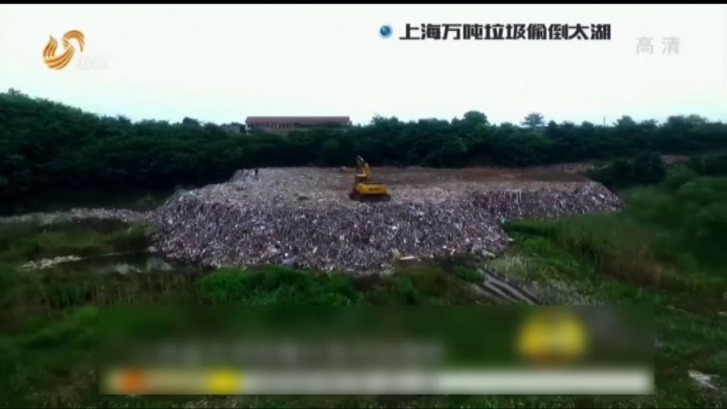 太湖垃圾山或污染大閘蟹