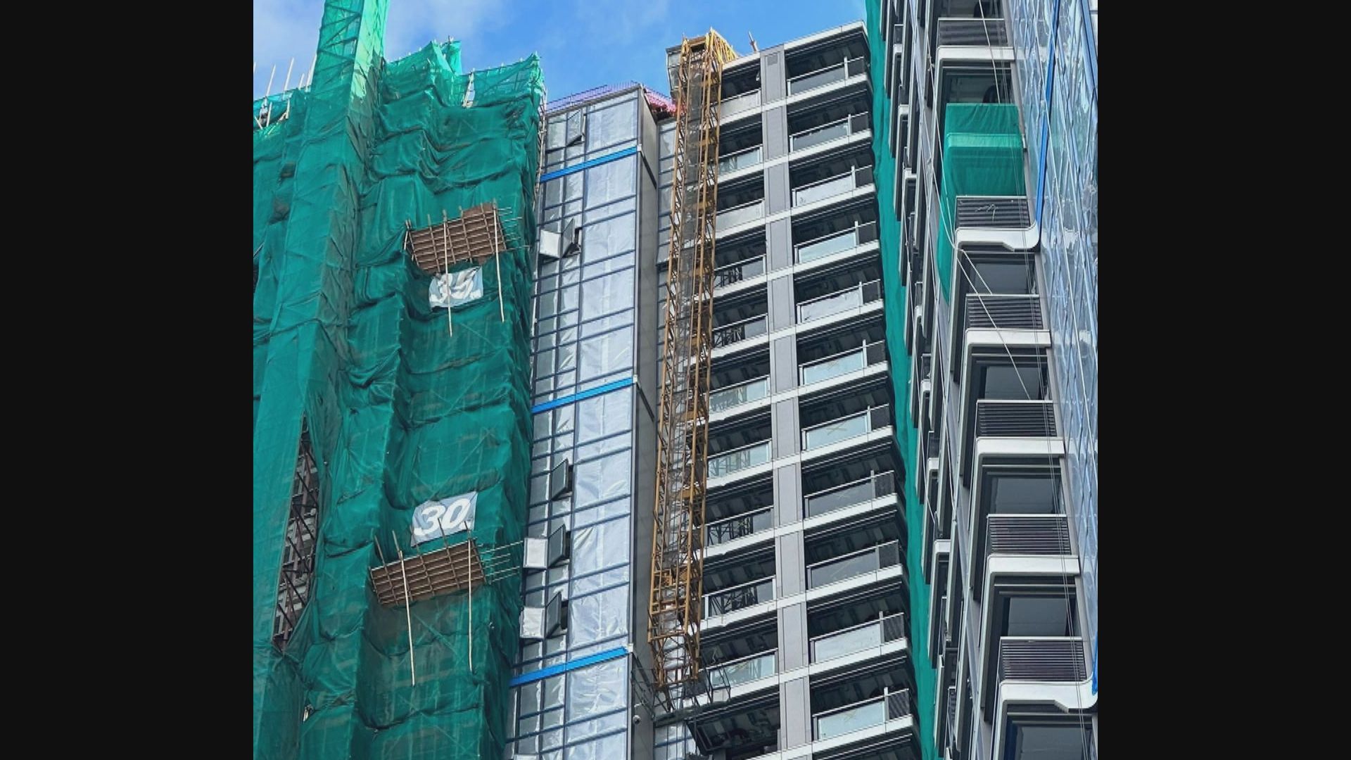 啟德承豐道地盤懷疑有天秤倒塌