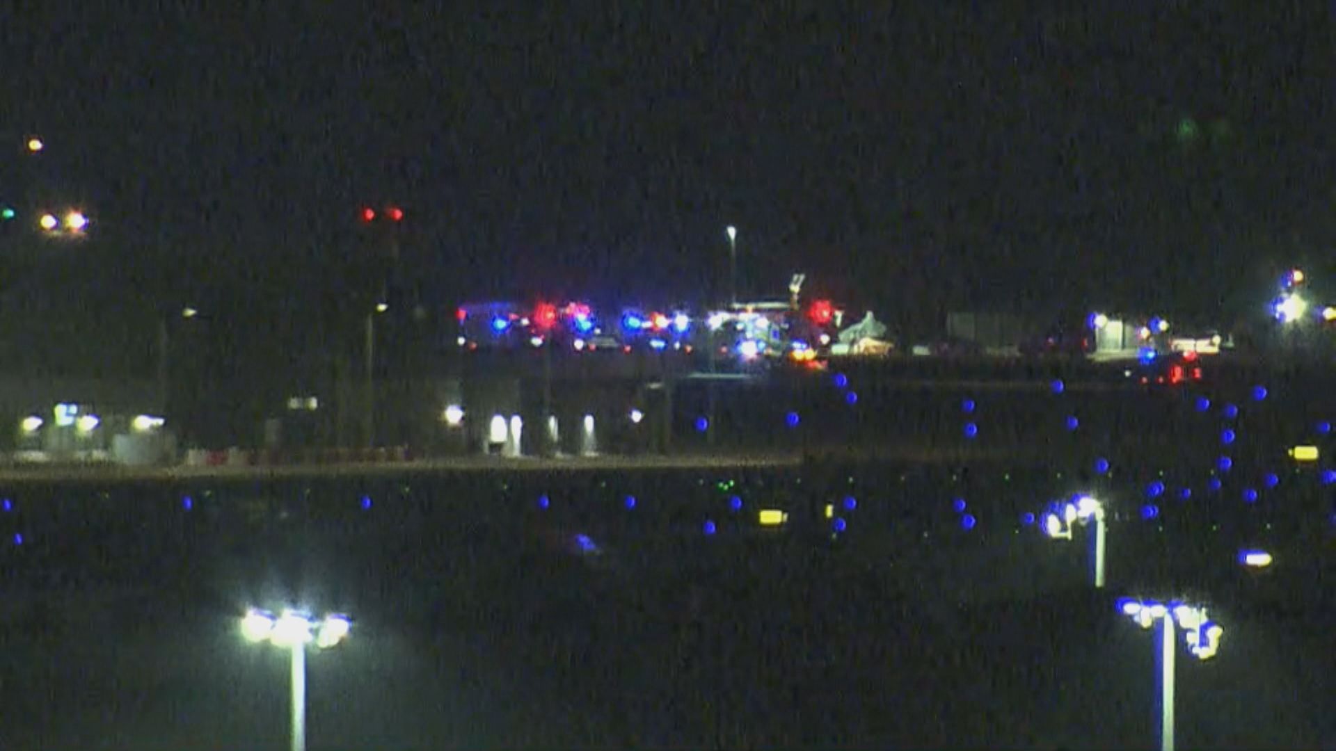 赤鱲角機場貨機事故　墮海地勤車一死一傷