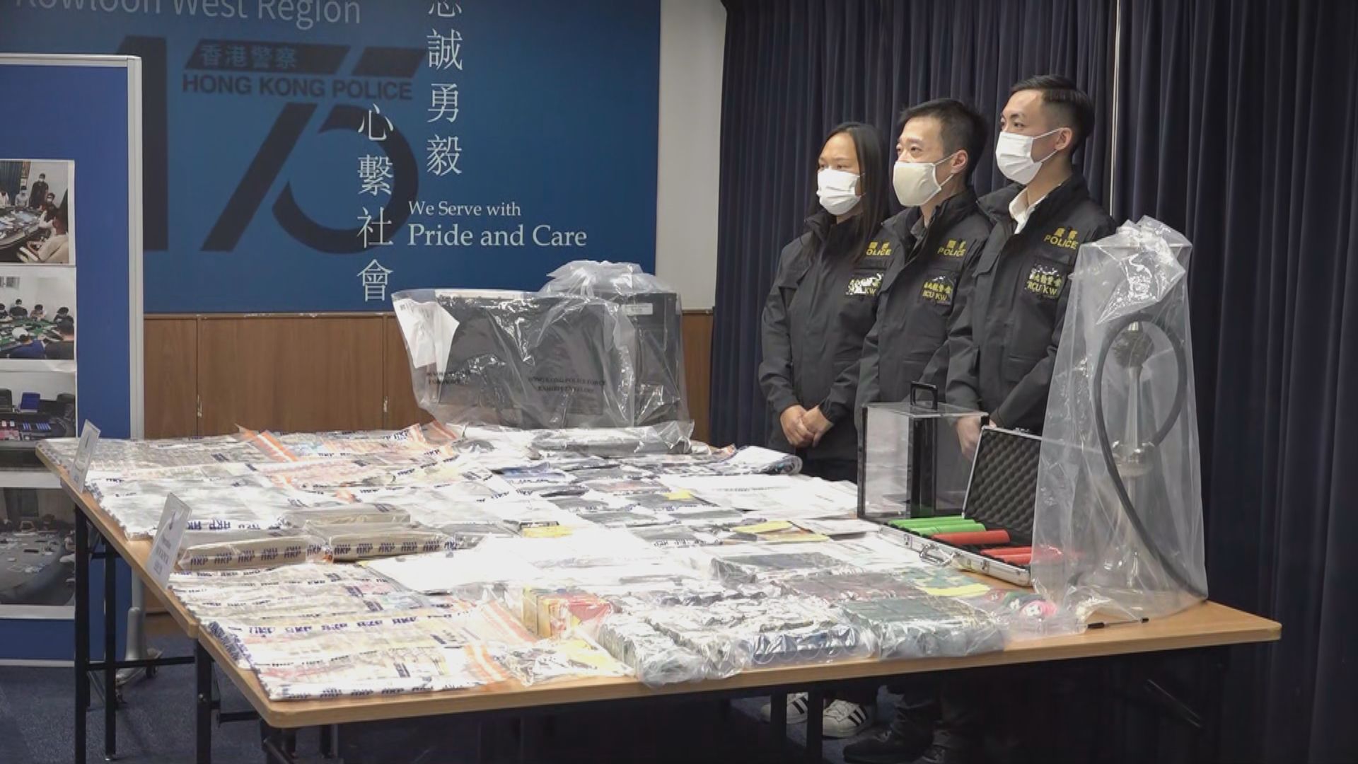 警方搗破九個非法賭場　拘137人年青人為主