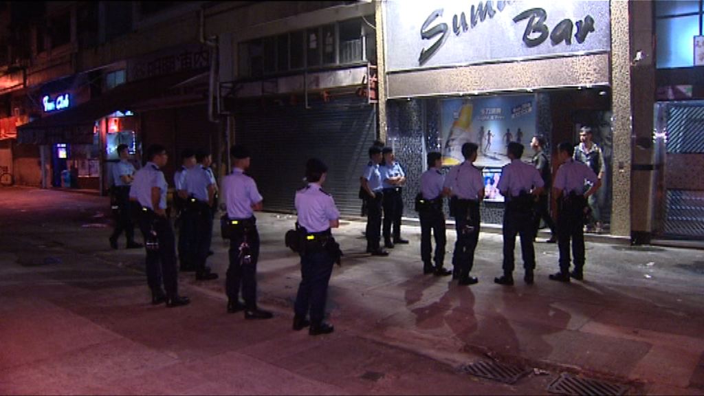 警方元朗區持續反罪惡行動