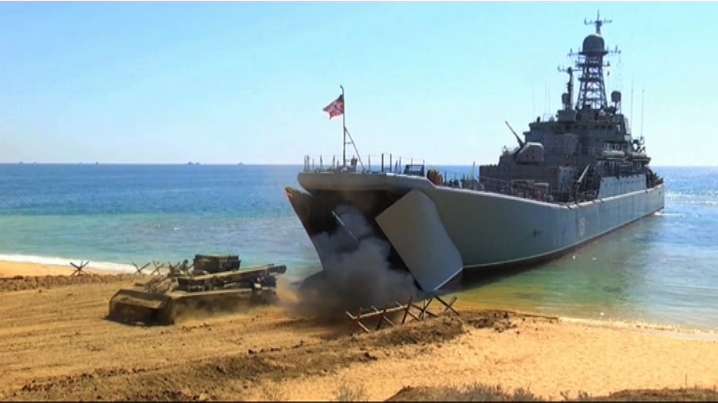 俄羅斯克里米亞大規模軍演