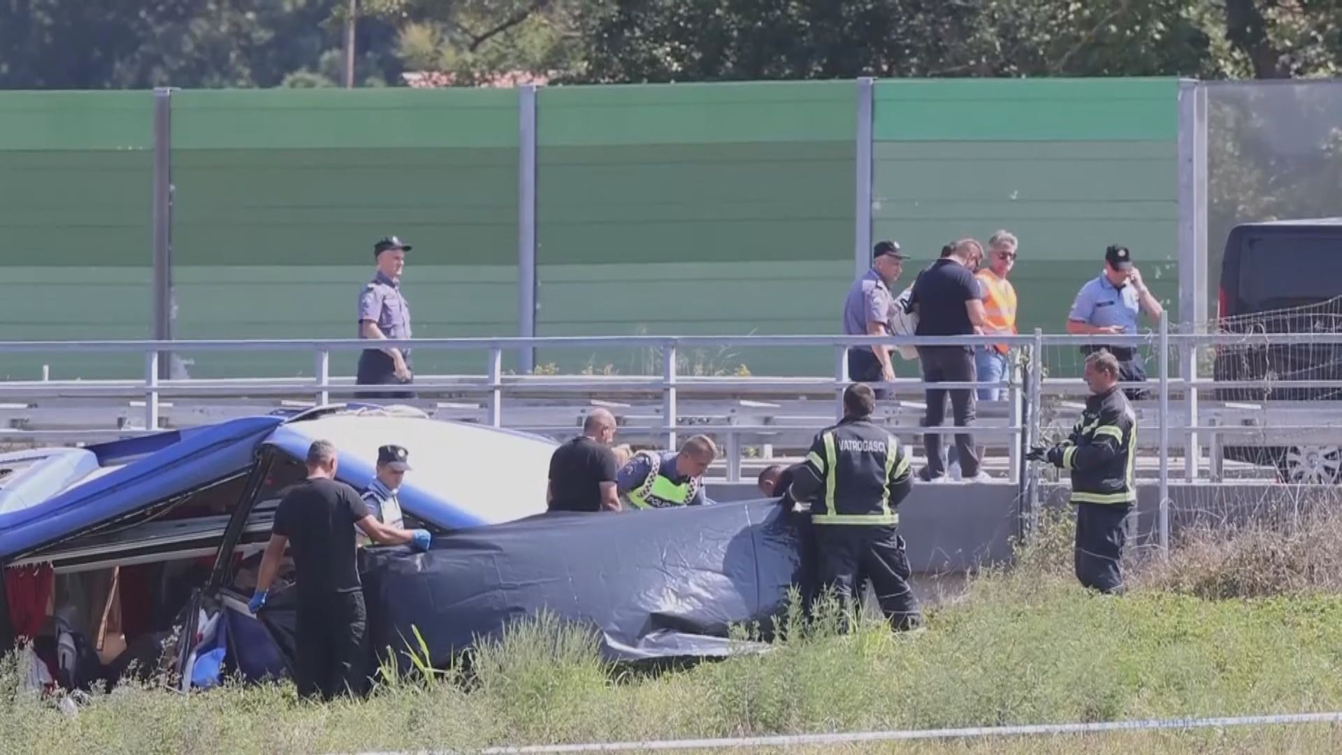 克羅地亞發生嚴重車禍　數十人死傷