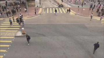 沙田沙角街及逸泰街路口下周三可打斜過馬路