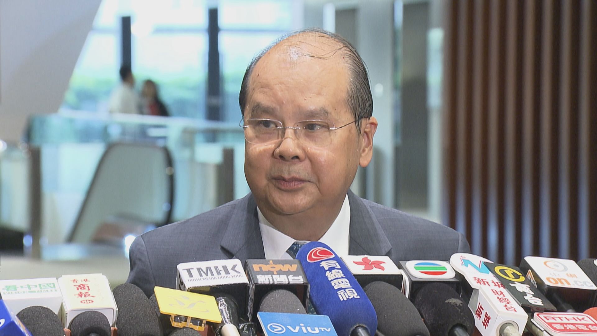 張建宗借減排談政治形勢　稱續止暴制亂