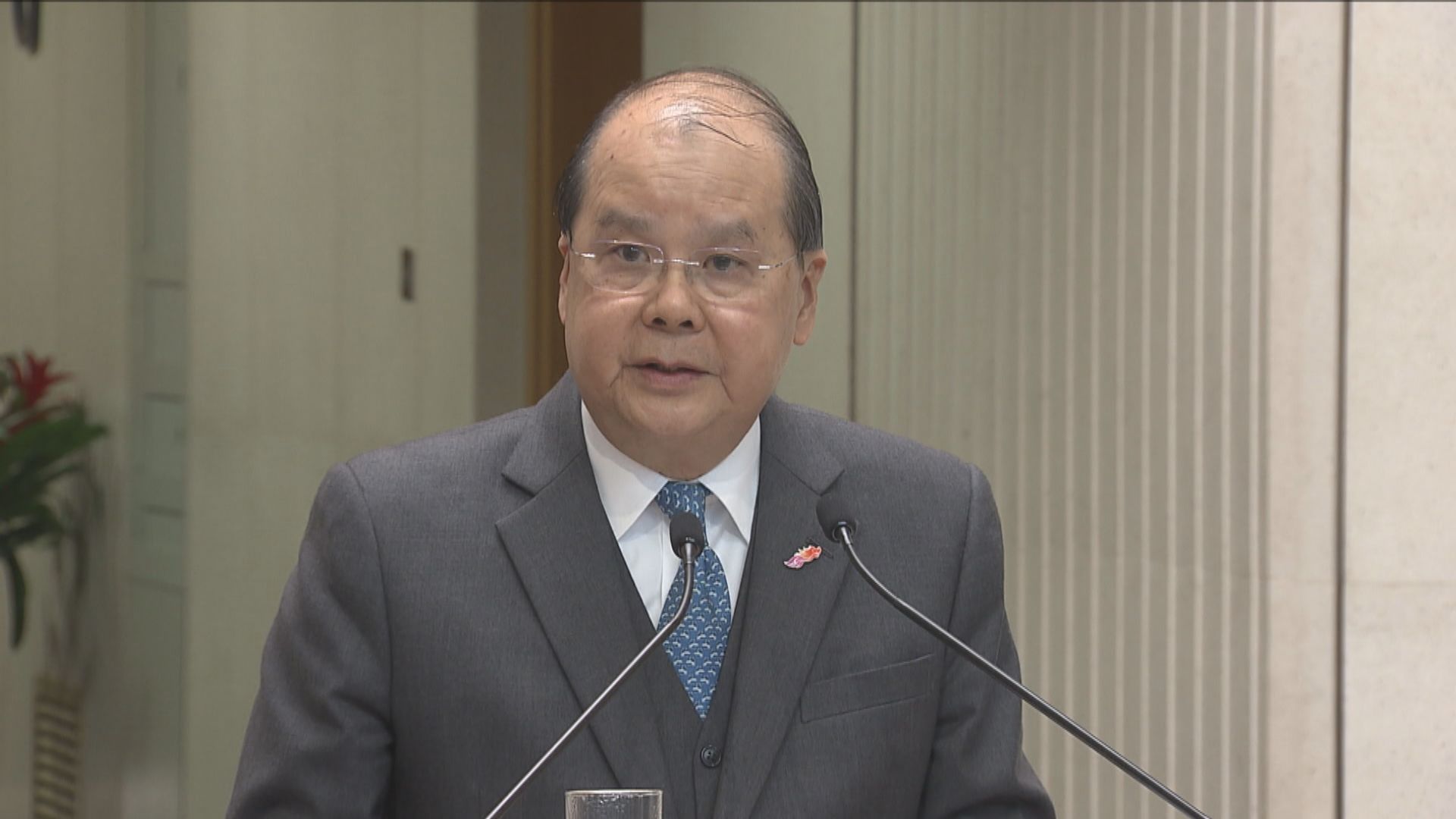 張建宗：公務員宣誓與國安法相符　公務員應配合