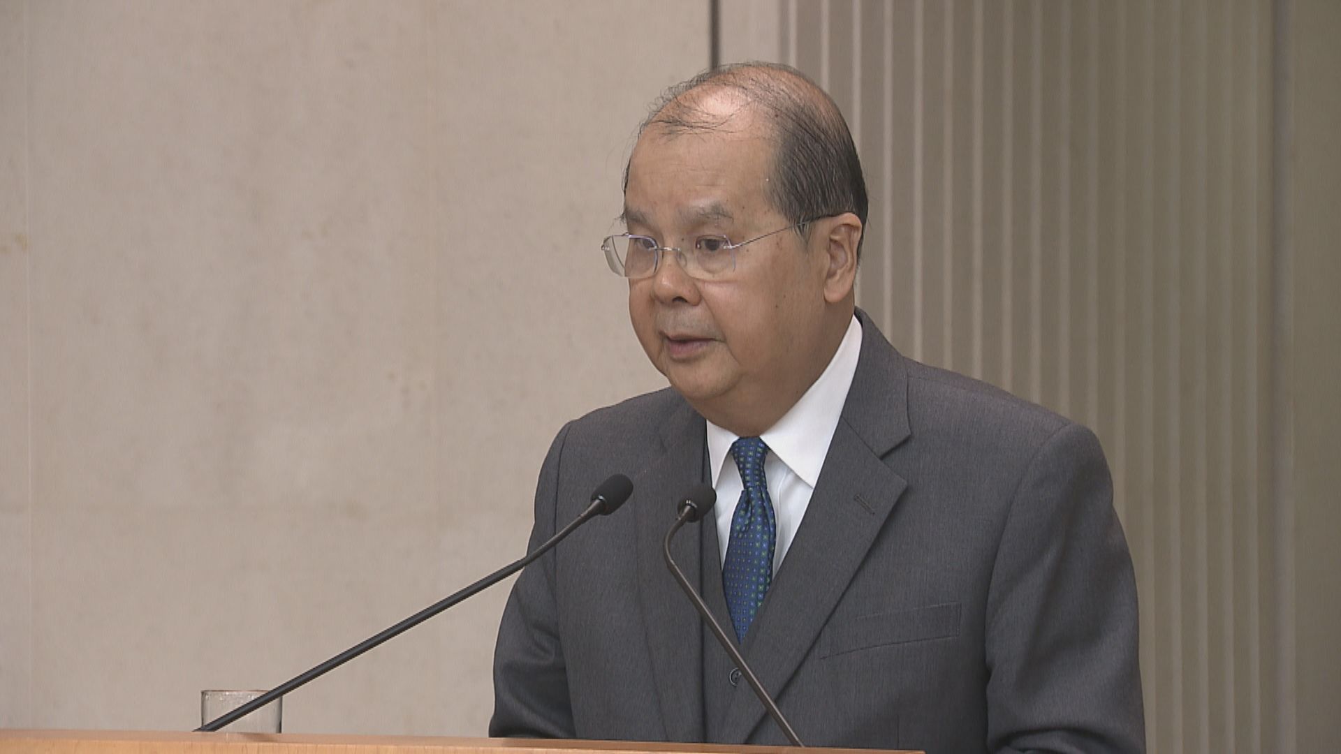 張建宗︰內地於港珠澳大橋行使司法權絕對合法