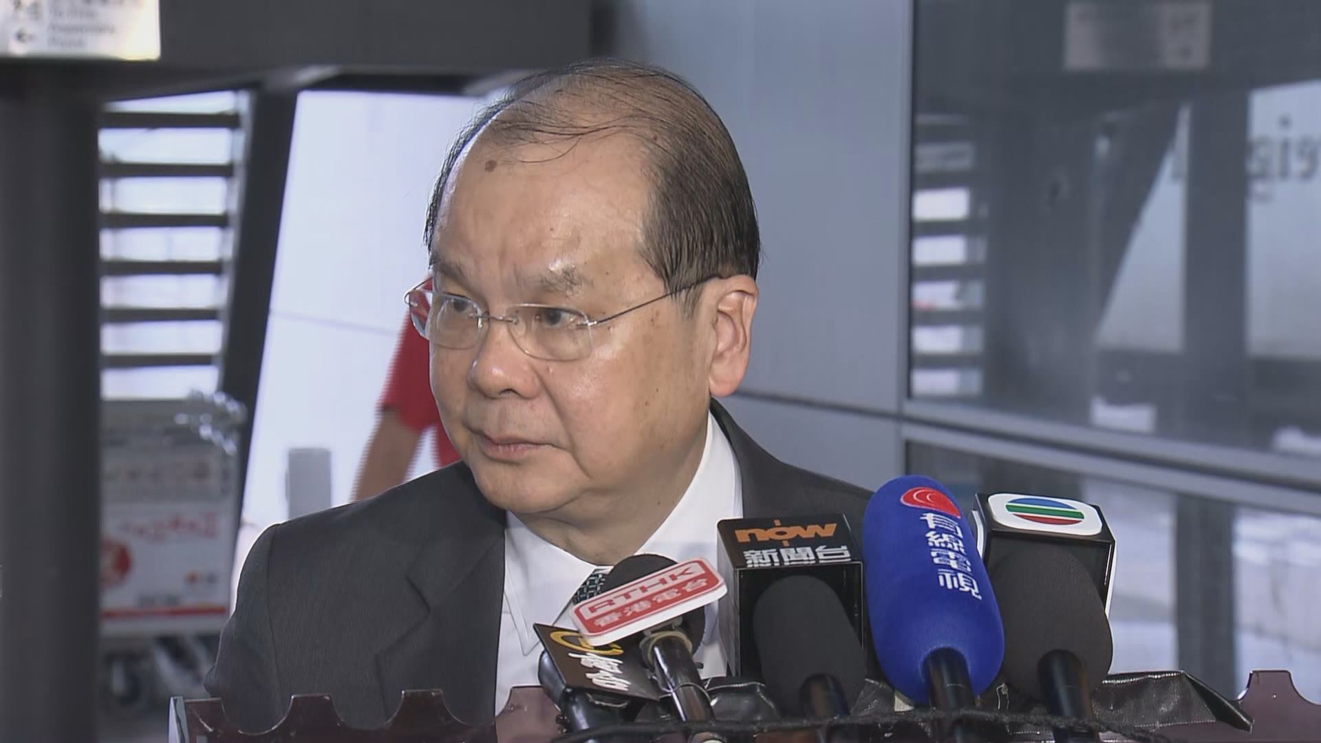 張建宗重申香港不容許港獨