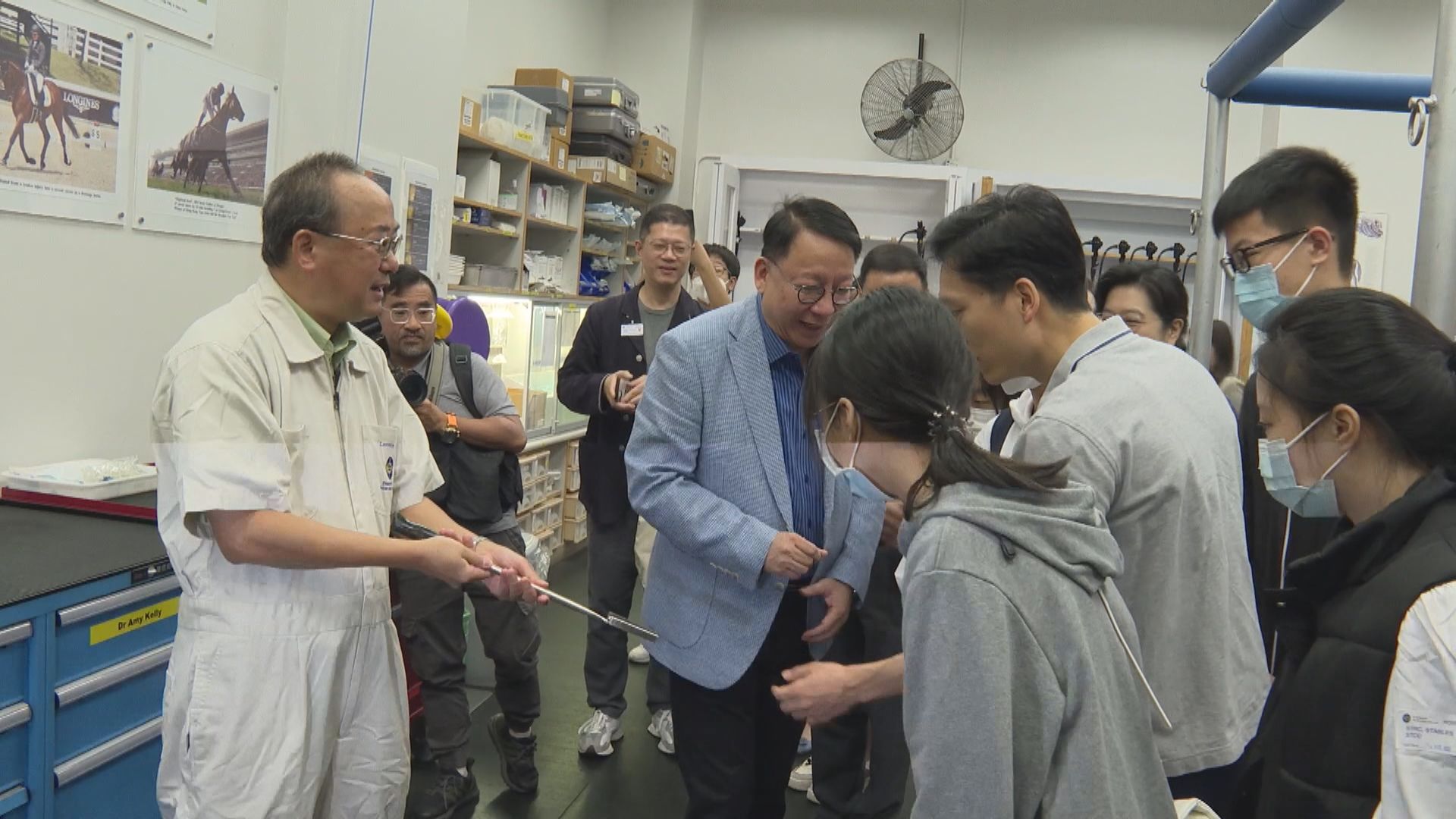 「共創明Teen」學員參觀沙田馬醫院