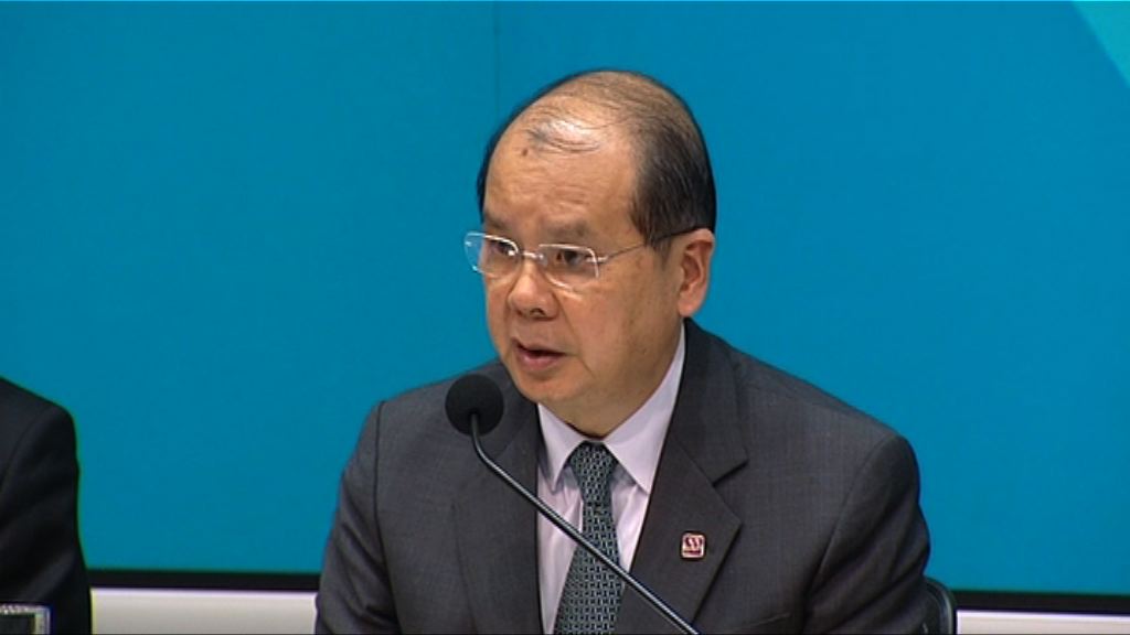 張建宗：貧窮線計算有一定局限性