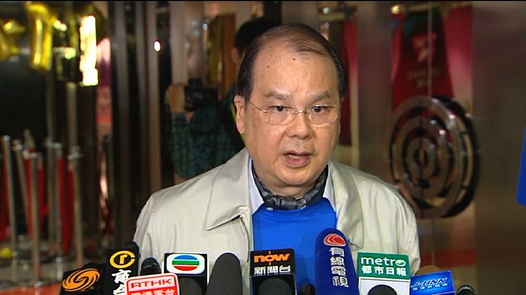 張建宗籲立法會盡快通過長生津撥款草案