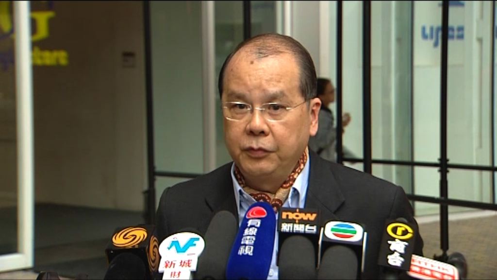 張建宗：會配合財政司司長替預算案補漏拾遺