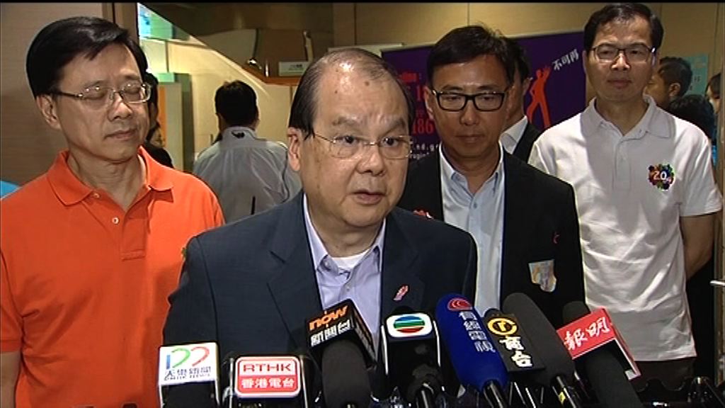 張建宗：一地兩檢具穩健法律基礎