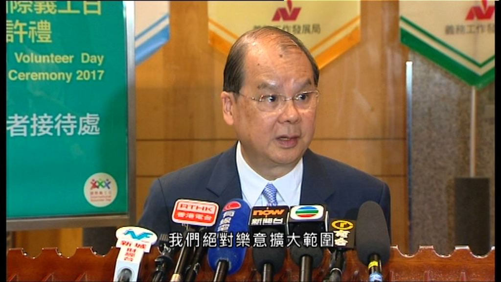 張建宗：青年委員自薦試行計劃申請反應踴躍